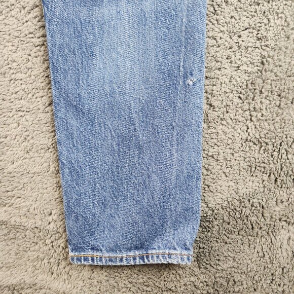 Levi's 502 Men's Regular Tapered Fit Jeans Size 28x32 Cotton Blend Denim Pants - Picture 11 of 13